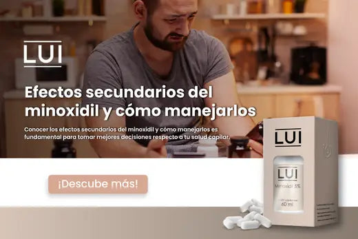 Efectos secundarios del minoxidil
