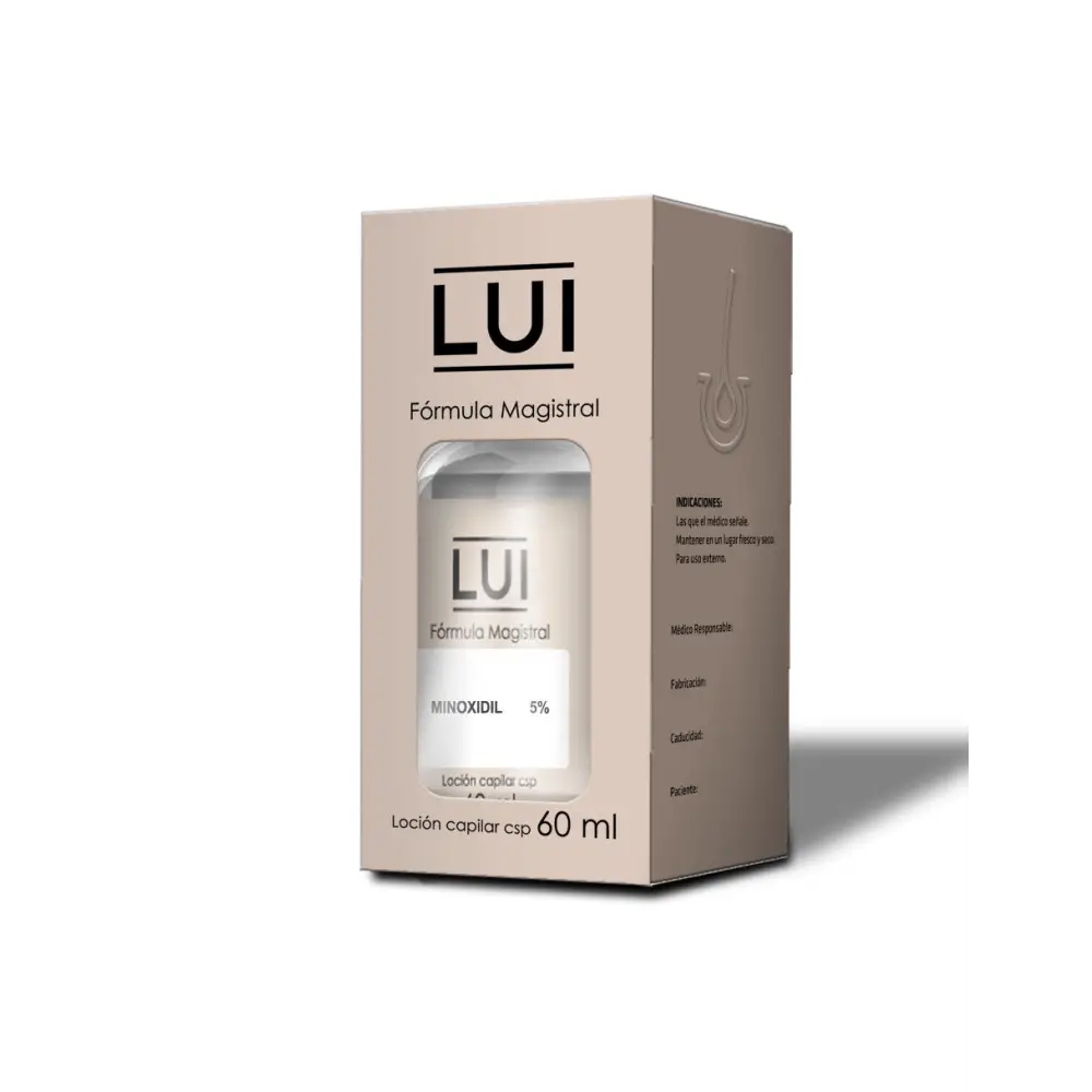 Minoxidil 5% Loción Antícaida Y Regenerador Capilar - REPOBLAR ENTRADAS + CORONILLA