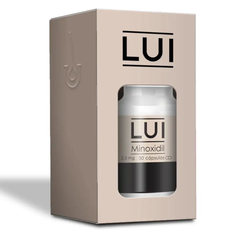 Minoxidil Oral 2.5mg - 30 cápsulas - Productos para la Caída del Cabello | LUI Salud Integral