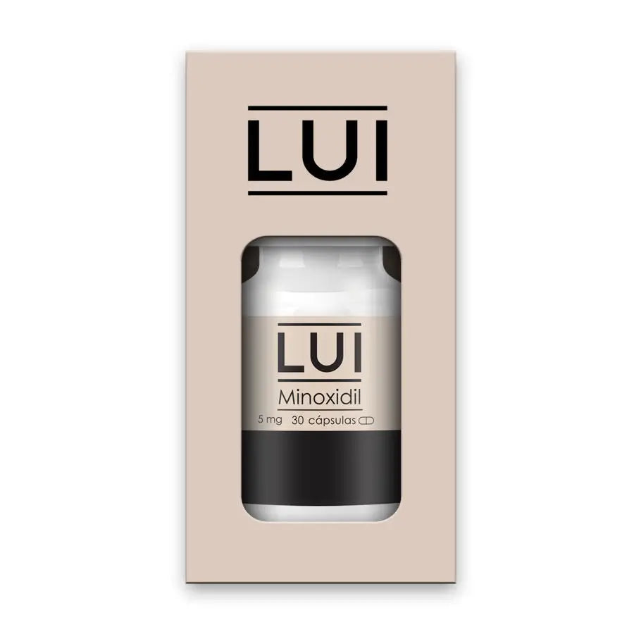 Minoxidil Oral 5mg - 30 cápsulas - Productos para la Caída del Cabello | LUI Salud Integral