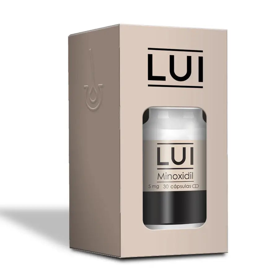 Minoxidil Oral 5mg - 30 cápsulas - Productos para la Caída del Cabello | LUI Salud Integral