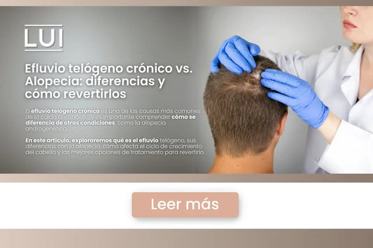 Efluvio telógeno crónico vs. alopecia: diferencias y cómo revertirlos
