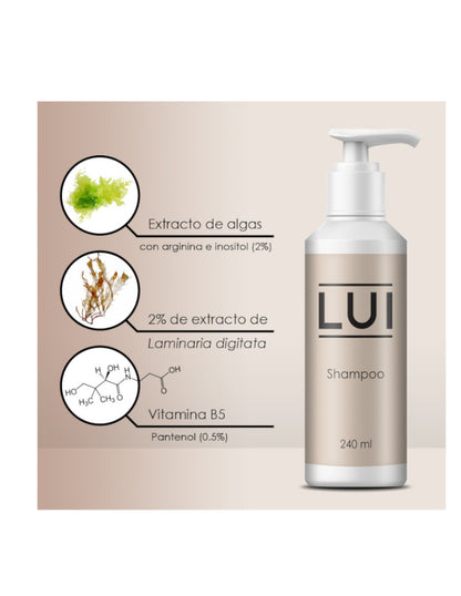 Shampoo Hair Rescue con Inositol y Arginina para prevenir la caída del cabello