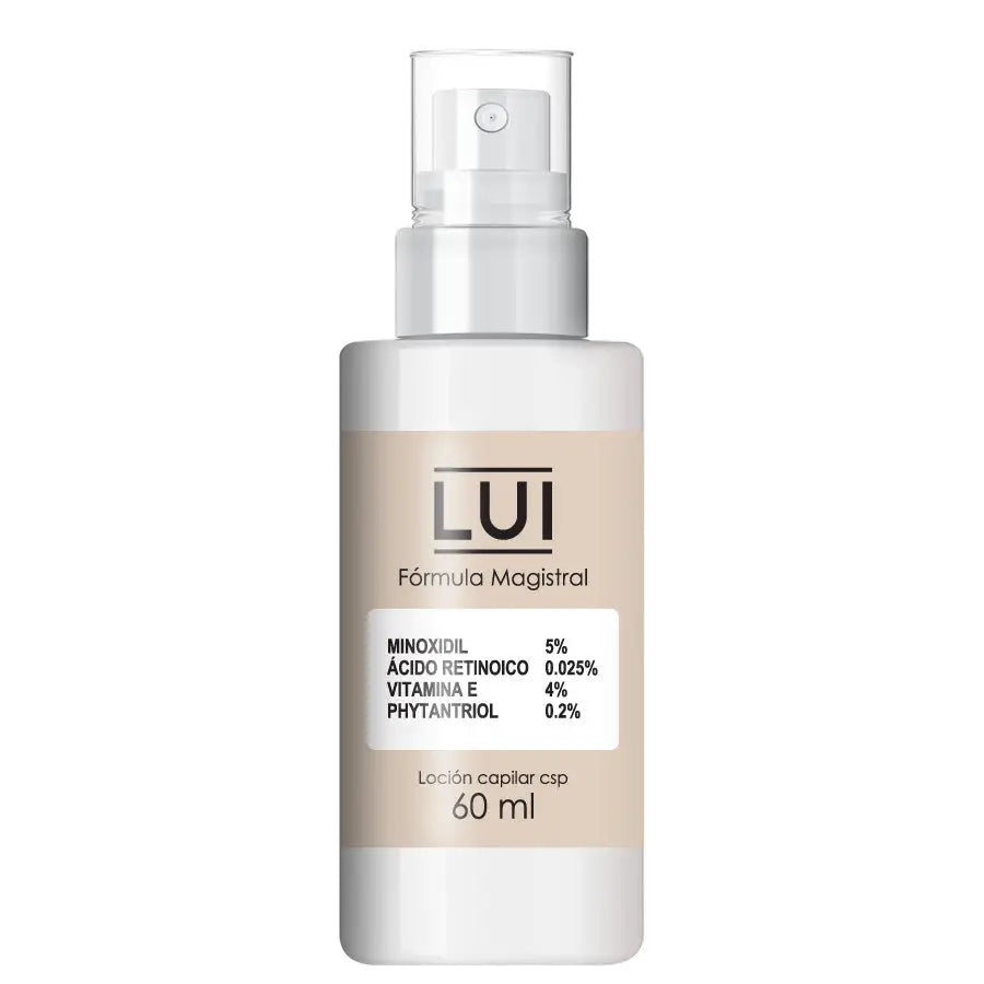 Loción Maxi Grow - Tónico capilar anticaída con Minoxidil y Vitamina E - REPOBLAR ENTRADAS + CORONILLA
