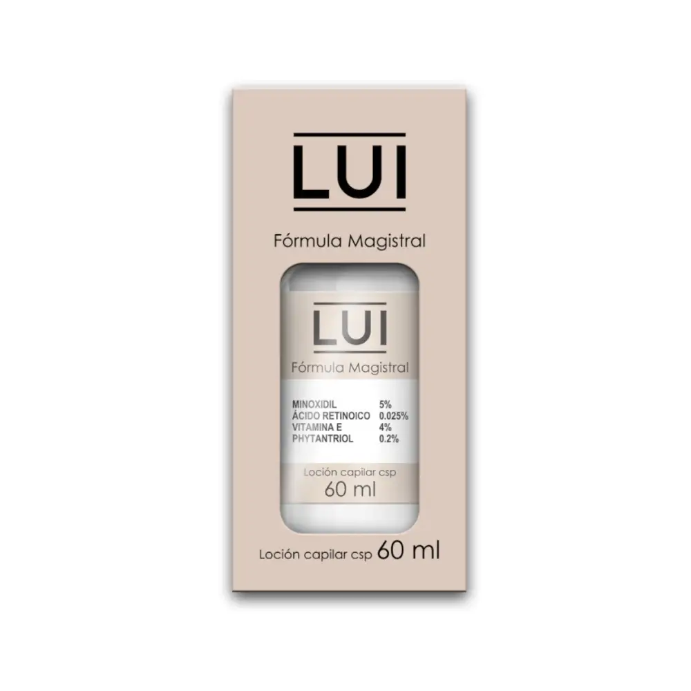 Loción Maxi Grow - Tónico capilar anticaída con Minoxidil y Vitamina E - REPOBLAR ENTRADAS + CORONILLA