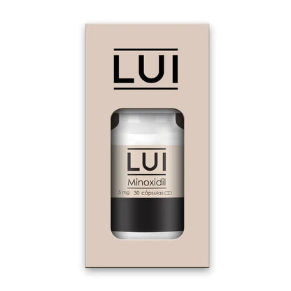 Minoxidil Oral 5mg - 30 cápsulas - Productos para la Caída del Cabello | LUI Salud Integral