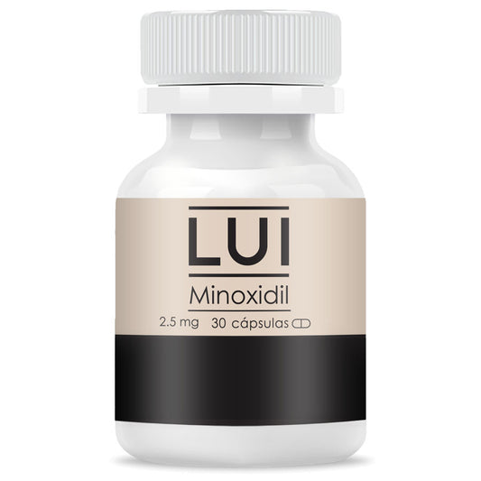 Minoxidil Oral 2.5mg - 30 cápsulas