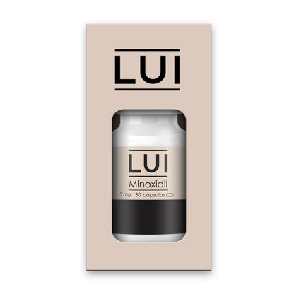 Minoxidil Oral 5mg - 30 cápsulas